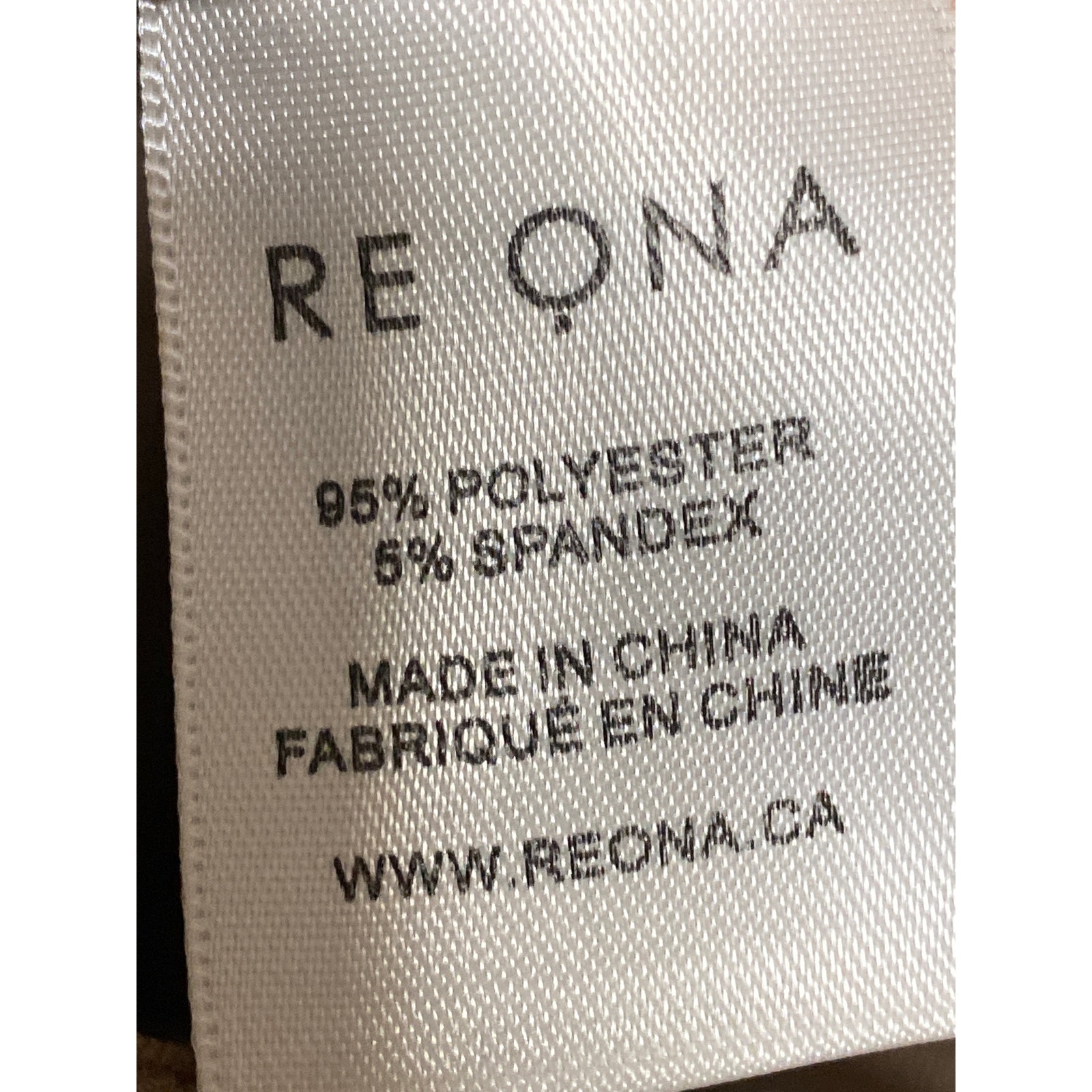 New Re Ona Women's Tan Pleated High Rise Straight Curve Trousers Pants Size Xs — image 6 of 6